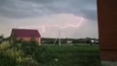 Вчера вечером ⚡🌩⚡