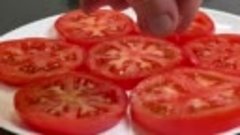 Очень вкусная закуска из помидор 🍅