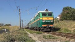 Электровоз ЧС8-067 с поездом №141 Симферополь — Екатеринбург
