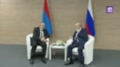 Путин на переговорах с премьер-министром Армении в Сочи