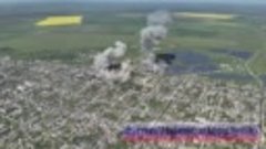 На видео — уничтожение ангара с военной техникой ВСУ на прав...