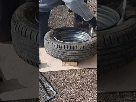 Как снять шину с диска своими руками Как снять шину с диска своими руками