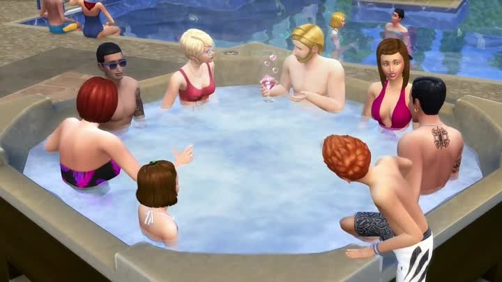 Каталог The Sims 4 Внутренний дворик