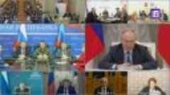 Путин пожелал удачи тем, кто работает в Луганске, Донецке