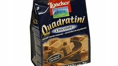 Шоколадные вафли Quadratini