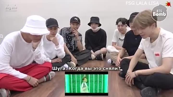 [RUS SUB] [BANGTAN BOMB] BTS 'IDOL' MV reaction - BTS (방탄소년단)