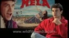 ♥Aamir Khan And Twinkle Khanna In The Making Of The Movie Me...