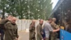 Возвращение военнослужащих ВС РФ из плена