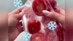 Заморозка помидоров на зиму