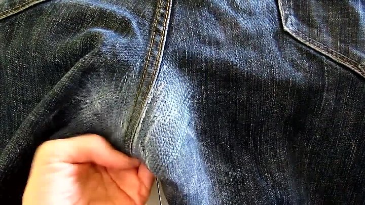 Как починить джинсы между ног Как починить джинсы между ног