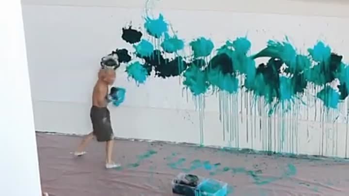 Способ покраски стены