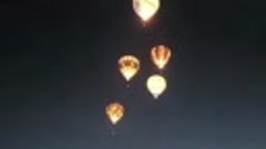 Воздушные шары с подсветкой