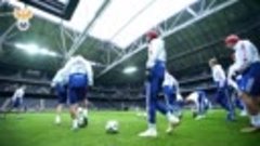 ⚽Предматчевая тренировка сборной России на &quot;Фредс-Арене&quot; в С...