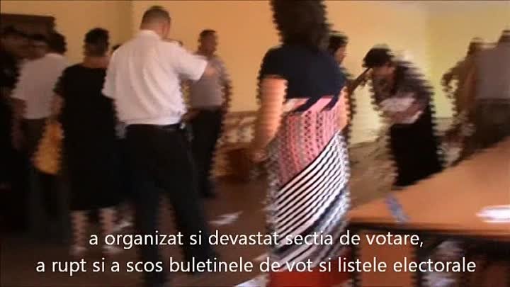 devastarea sectiei de votare  satul Topala 14.06.2015