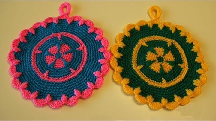 Прихватки крючком фото мастер класс Прихватки крючком фото мастер класс