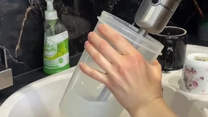 Очень простой и быстрый способ помыть блендер