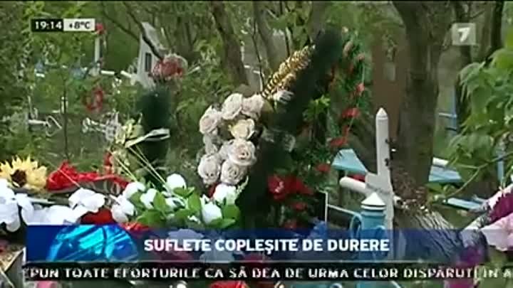 Suflete copleşite de durere