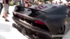 Lamborghini Sesto Elemento Start Ups and On Road