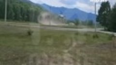 Эксклюзивные кадры момента падения пассажирского Ми-8