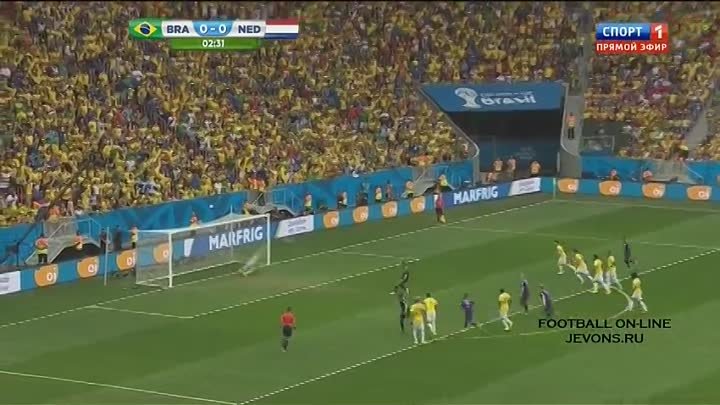 Голандия : Бразилия 3 : 0