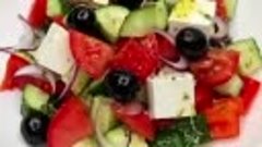 Вкуснейший греческий салат с правильной заправкой ( рецепт )