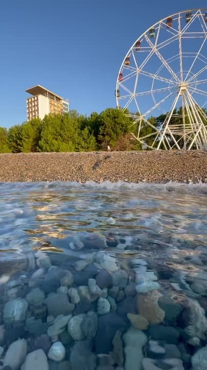 Пицунда колесо обозрения фото Пицунда колесо обозрения фото