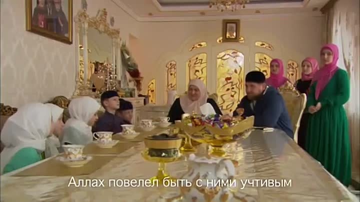 Дочь Рамзана Кадырова записала новый нашид, (почитание родителей)