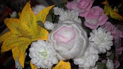 Нежная роза крючком. Мастер-класс  Crochet Beautiful  Rose F...