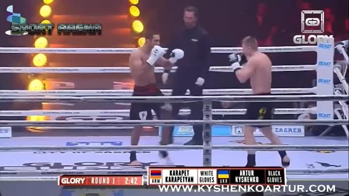 GLORY 14 ZAGREB SUPERFIGHT SERIES - KARAPETYAN VS KYSHENKO