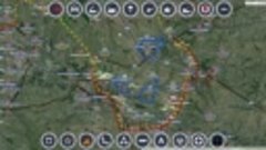 Обзор карты боевых действий на Юго-Востоке Украины-НОВОРОССИ...