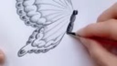 🦋 Залипательная техника рисования! 😊
