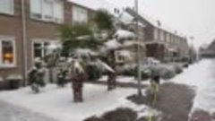 Winter in Nederland datum 22.01.2019_4K Video