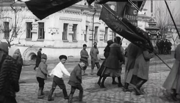 Празднование 1-го Мая в Свердловске (1924 г. немая кинохроника, архи ...