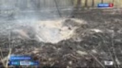 Крупный лесной пожар в Егорьевском районе окончательно ликви...