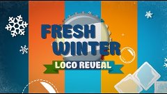 Fresh Winter Logo Reveal | After Effects template