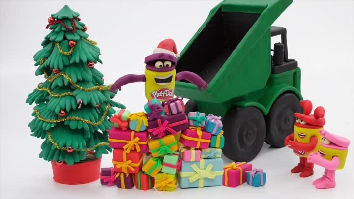 Play-Doh Wheels Christmas Surprise 🎄 The Play-Doh Show