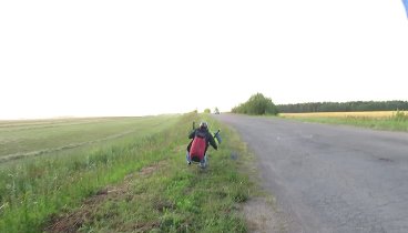Мой полет на параплане с лебедки (Дубрава, Дальнеконстантиновский р- ...