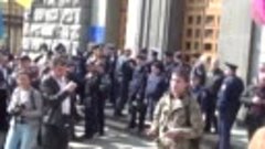 Славянск призывник в Харькове публично обвинил хунту