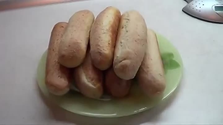 Французские багеты с кунжутом в хлебопечке(1)