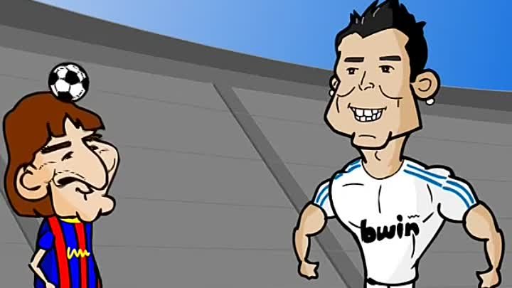 Footy Toons_Messi and Ronaldo at juggling the ball_(480p)