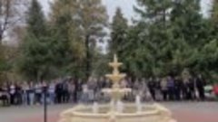 Новый фонтан на Бобрик-Горе
