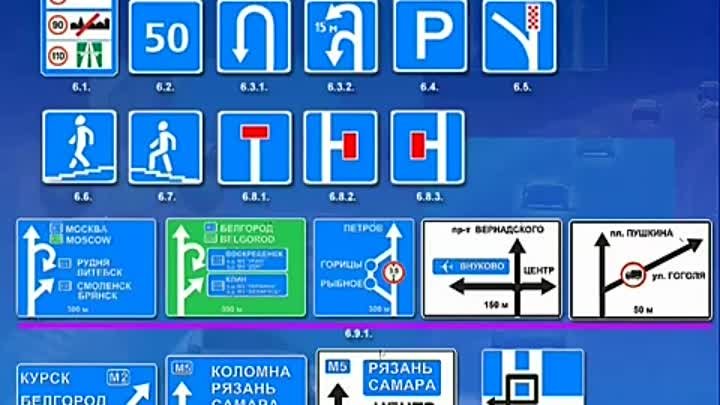 Полный видеокурс ПДД- Правила дорожного движения - 10 ч.