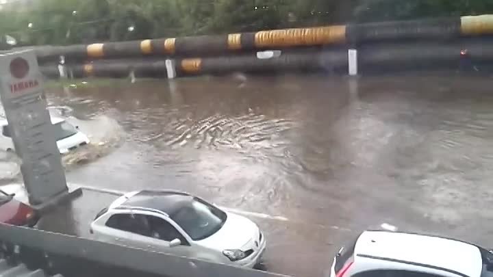 Потоп в Саратове 24 июня 2013 года