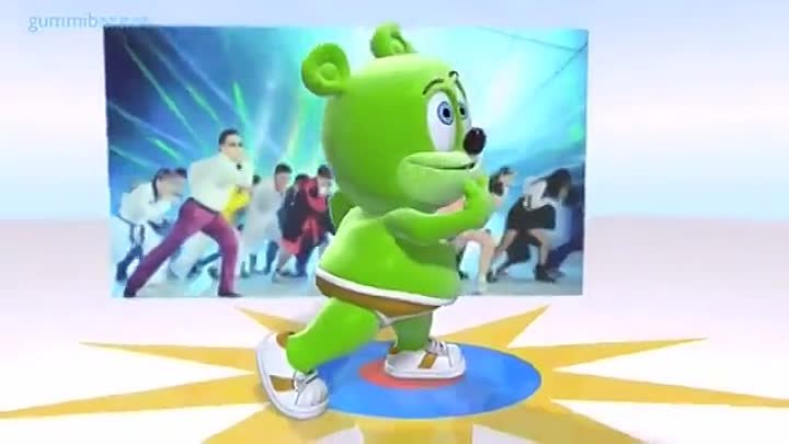 Мишка Гуми Бер. Пародия на Gangnam  Style