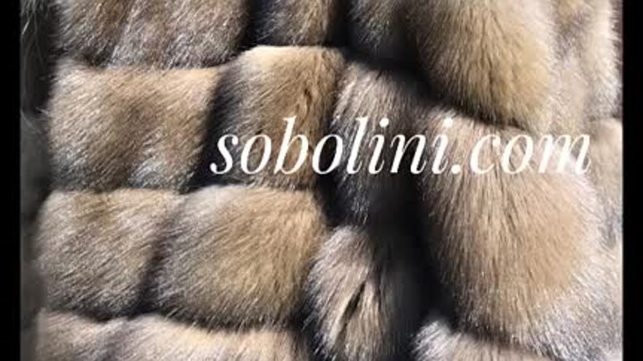 Fur coat from sable, sew in any country of the world, TM Sobolini