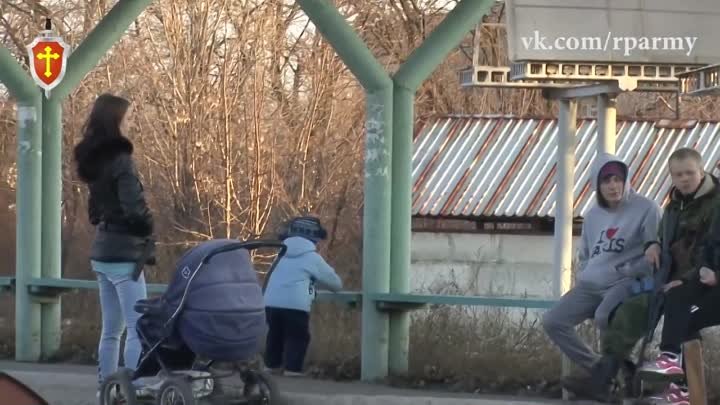 Отработка диверсионных групп в Петровском районе Донецка