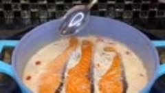 Шикарная рыба с соусом