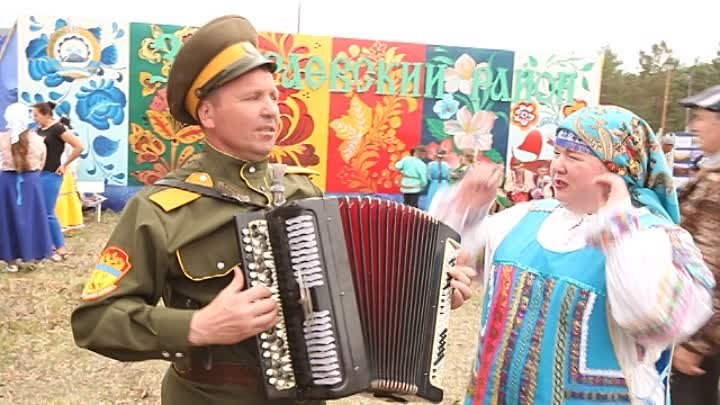 Заиграевский район на IV фестивале "Байкальский хоровод". Видео 2.