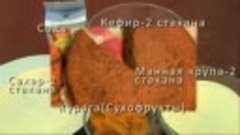 Ленивый пирог на кефире-Рецепты с кефиром -VIKKAAvideo