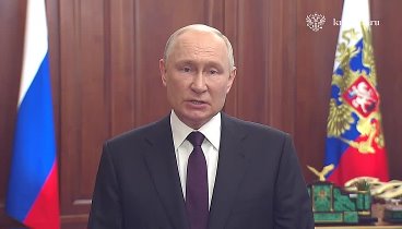 Поздравление Владимира Путина с Днем флага России-2023